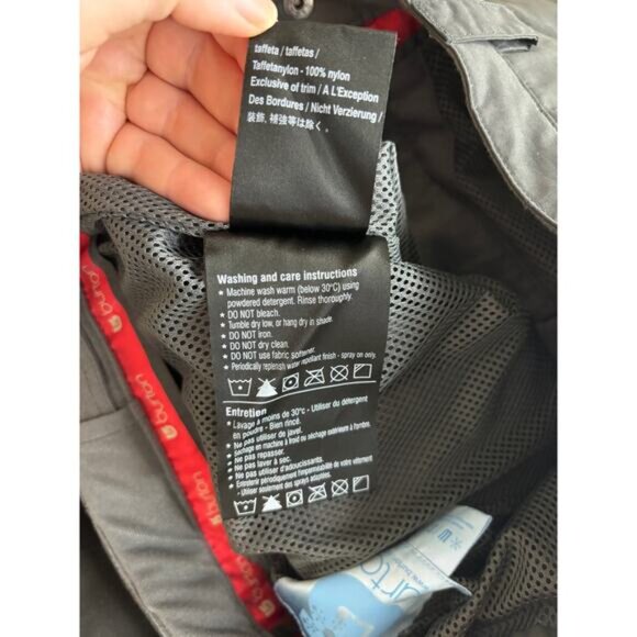 Burton Pants Womens Small Stakeout Cargo Snowboard True Black Waterproof NWT - Picture 4 of 10